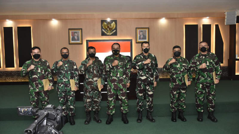 Pangdam XIII/Merdeka Terima Tim Audit Itjen TNI untuk Laksanakan Pengawasan, Pemeriksaan