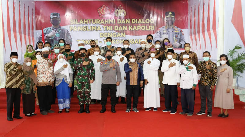 Kapolri Sebut Peran Tokoh Lintas Agama Bantu Percepatan Vaksinasi
