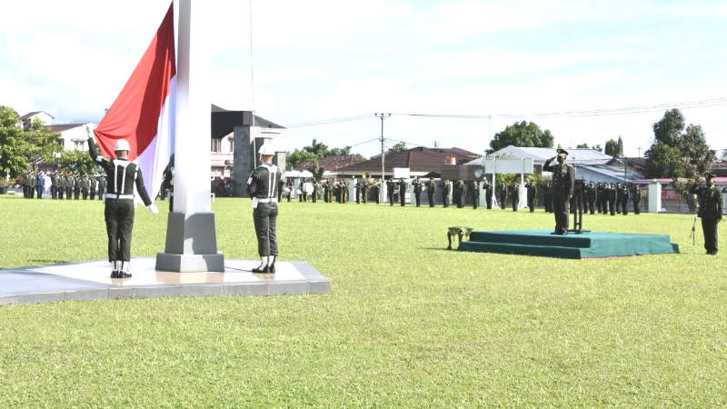 Kodam XIII/Merdeka Laksanakan Upacara Peringatan Hari Pahlawan, Ini Amanat yang Disampaikan