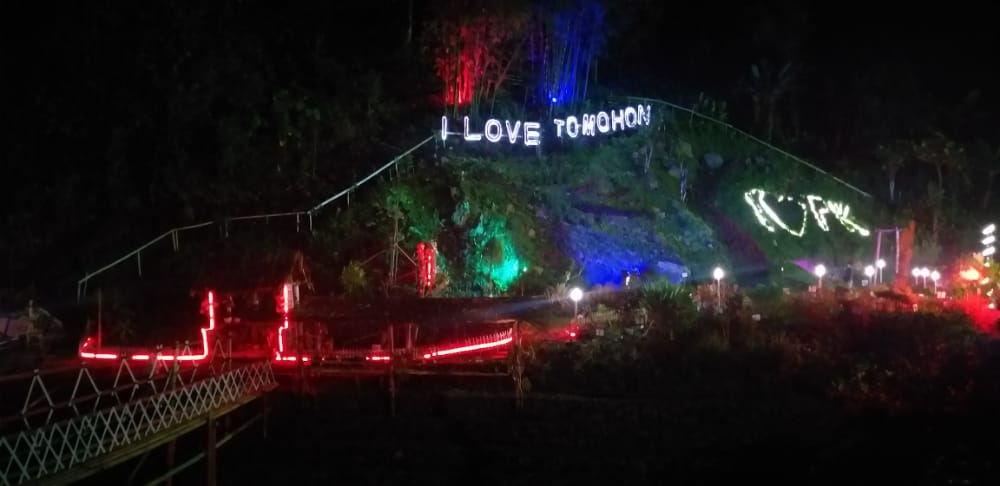 Ini Taman "I Love Tomohon" Sebenarnya