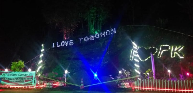 Ini Taman "I Love Tomohon" Sebenarnya