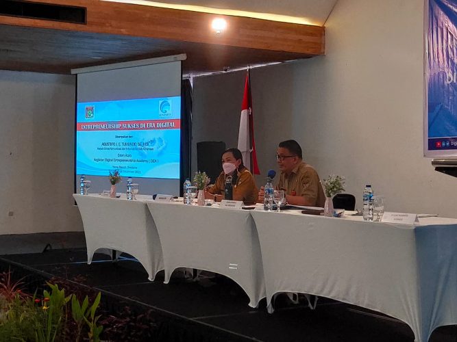 Wenny Talumewo Buka Pelatihan Digital Entrepreneurship Academy BPSDMP Kominfo