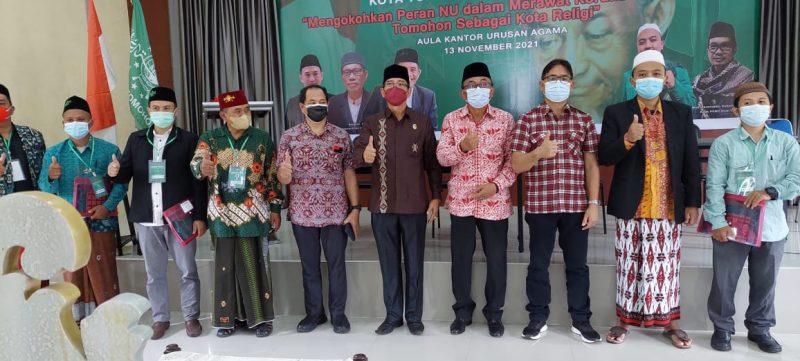Pimpin Kembali Nahdlatul Ulama Tomohon, Zamroni Khan Siap Dukung Kota Toleran