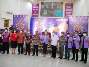Dibuka Ketua Sinode GMIM, Royke Roring Hadiri Pesta Seni Remaja GMIM 2021