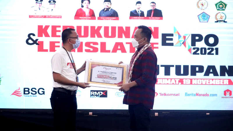 Ditutup Richard Sualang, Kerukunan dan Legislatif Expo 2021 Sukses Digelar