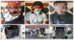 Resmob Tomohon Amankan 3 Pria Penimbun Solar
