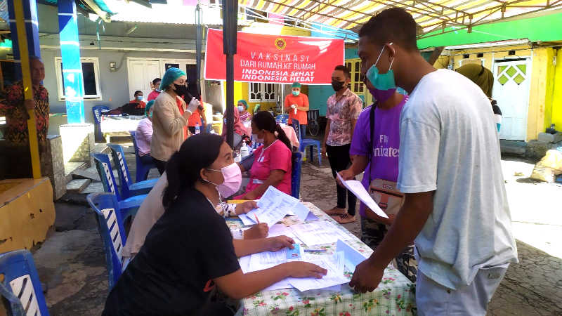 Kejar Target Herd Immunity, Kabinda Sulut 'Door to Door' di 9 Kabupaten Kota