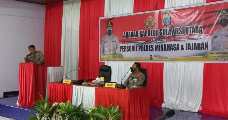 Beberapa Hal Ditekankan Mulyatno Saat Kunjungi Polres Minahasa