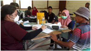Lika-liku Tim Kesehatan ke UPT Goyo, Menyasar Warga Agar Ikut di Vaksin