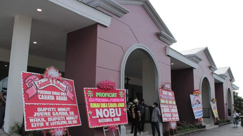 Rumah Duka Cahaya Abadi Hadir di Minut, Tempat Peristirahatan Jenazah Sebelum Dikuburkan