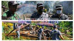 Wujud Bakti TNI, Lanal Tahuna Siap Bangun ‘Rumah Pintar’ di Desa Rendingan