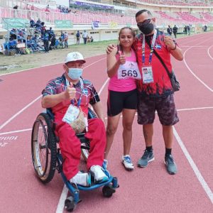 PEPARNAS XVI PAPUA: Susan Unggu Persembahkan Medali Emas untuk Sulut dari Cabor Atletik