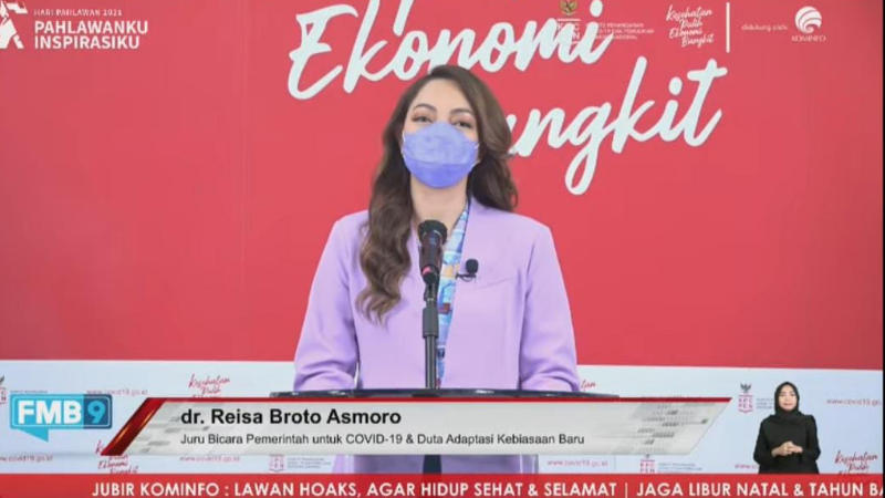 Apresiasi Bagi Pahlawan Pandemi, Tingkat Kesembuhan Capai 90%