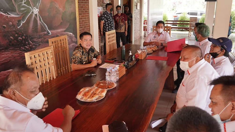 Joune Ganda Restui Program Kerja ASKAB PSSI Minut