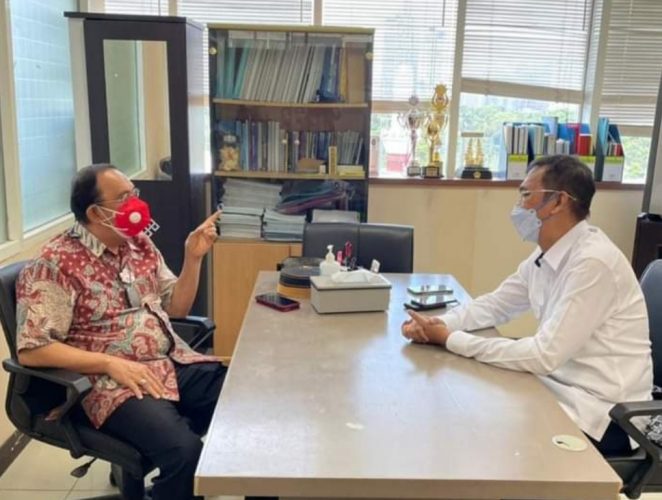 Kunjungi Ditjen SDA Kementerian PUPR, Royke Roring Bahas Penanganan Enceng Gondok