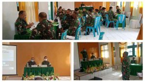 Evaluasi Kinerja Staf, Tim Audit Itdam Kodam XIII/Merdeka Sambangi Kodim 1301/Sangihe