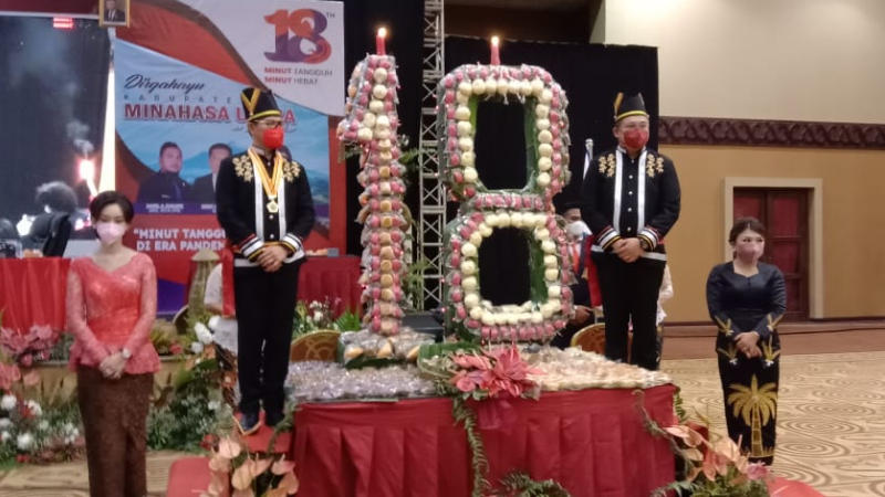 Refleksi HUT ke-18, Minahasa Utara Tangguh di Era Pandemi COVID-19