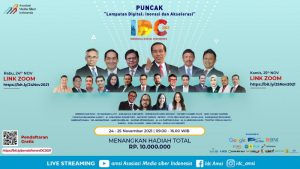 Wakili Presiden Jokowi, Menko Perekonomian akan Buka Puncak IDC AMSI 2021