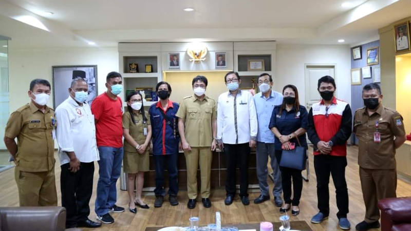 Terima Kunjungan Tripartit, Andrei Angouw Sebut UMK Manado