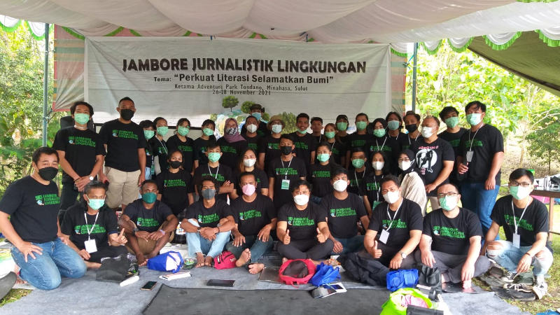 SIEJ Simpul Sulut Sukses Gelar Jambore Jurnalistik Lingkungan 'Perkuat Literasi Selamatkan Bumi'
