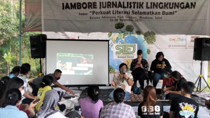 SIEJ Simpul Sulut Sukses Gelar Jambore Jurnalistik Lingkungan 'Perkuat Literasi Selamatkan Bumi'