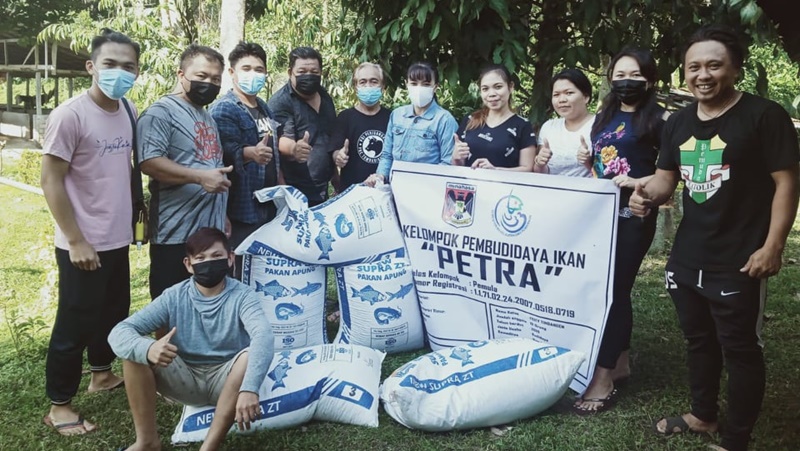 Pemuda Katolik Tombariri Timur Kembangkan Usaha Budidaya Ikan Air Tawar