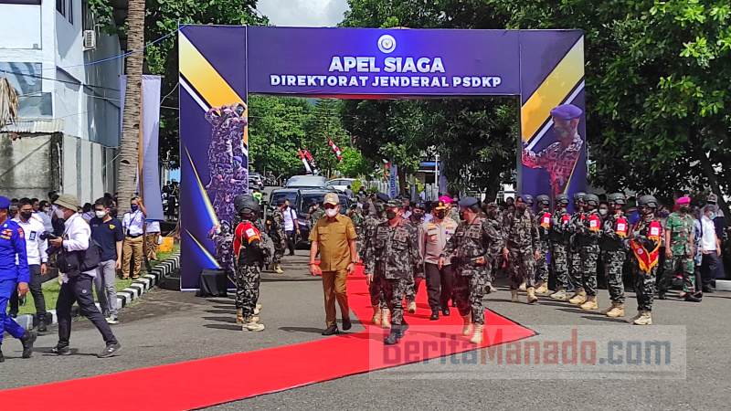 Kedatangan Menteri KKP di Pelabuhan Perikanan Bitung Disambut "Ledakan"