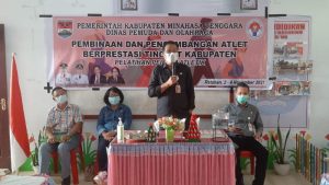 Hadirkan Pelatih Atletik Berkompeten, Pemkab Mitra Gelar Pelatihan