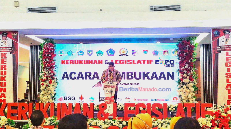 Kerukunan dan Legislatif Expo Dibuka, Sulut Jadi Cermin Bagi Daerah Lain