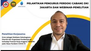 Resmi Dilantik Jadi Ketua Perdoki Jakarta, dr Yitro Wilar Siap Dukung Kesehatan Pekerja