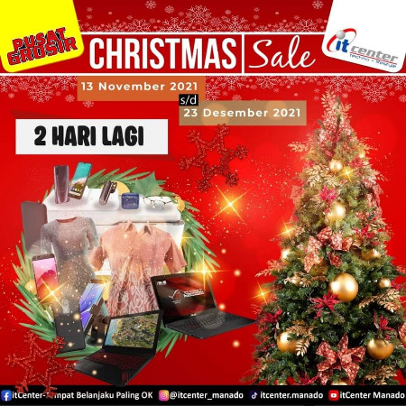 Christmas Sale itCenter Segera Dimulai, Jangan Lewatkan Harga Spesialnya