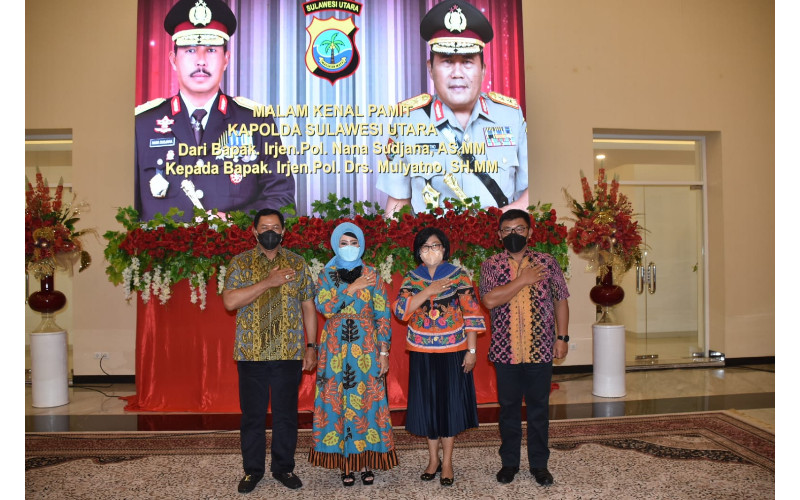 Brigjen TNI Meyer Putong Doakan Irjen Pol Nana Sudjana Selalu Raih Kesuksesan