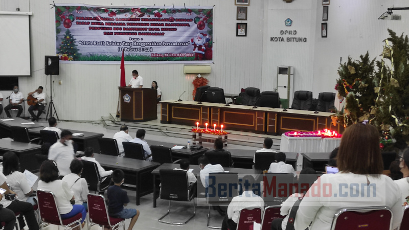 Aldo Ratungalo Sampaikan Harapan Bamukisst Bitung di Tahun Macan Air 2022