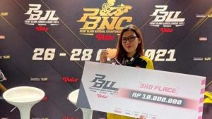 Gamer Cewek Asal Bitung Ini Juara di Point Blank National Championship 2021