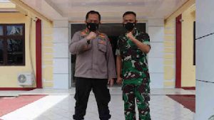 Dandim Minahasa Temui Kapolres Tomohon, Ada Apa Yah?