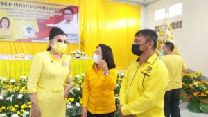 Christiany Paruntu Minta Golkar Tomohon Bersinergi dengan Caroll-Wenny