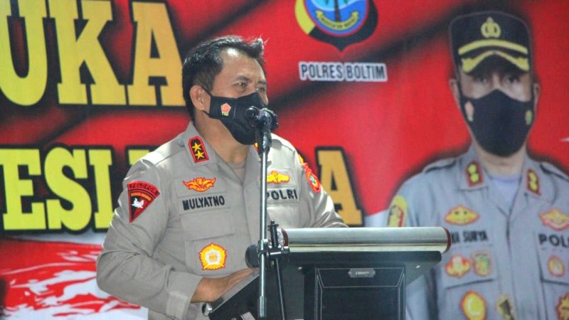 Kunjungi Boltim, Kapolda Sulut: Diharapkan Natal Berjalan Aman dan Sehat