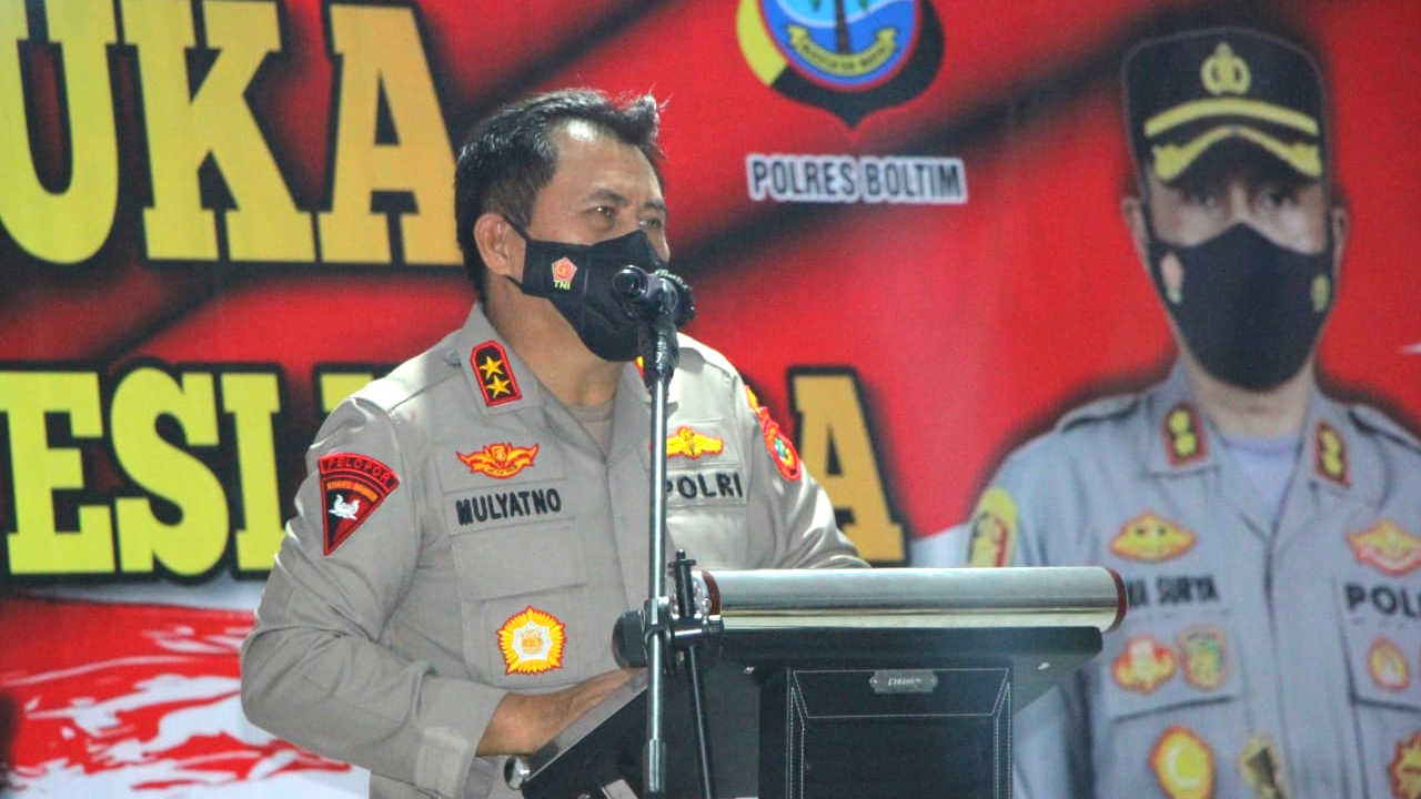 Kunjungi Boltim, Kapolda Sulut: Diharapkan Natal Berjalan Aman dan Sehat