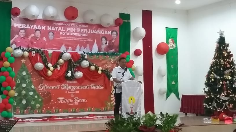 Ada 4 Kader PDIP di DPRD Tomohon, Olly Dondokambey: Jangan Lupa Jadi Orang Majus