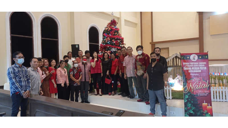 Hadiri Ibadah Pra Natal TMP Manado, Donald Supit Sampaikan Imbauan Pemerintah