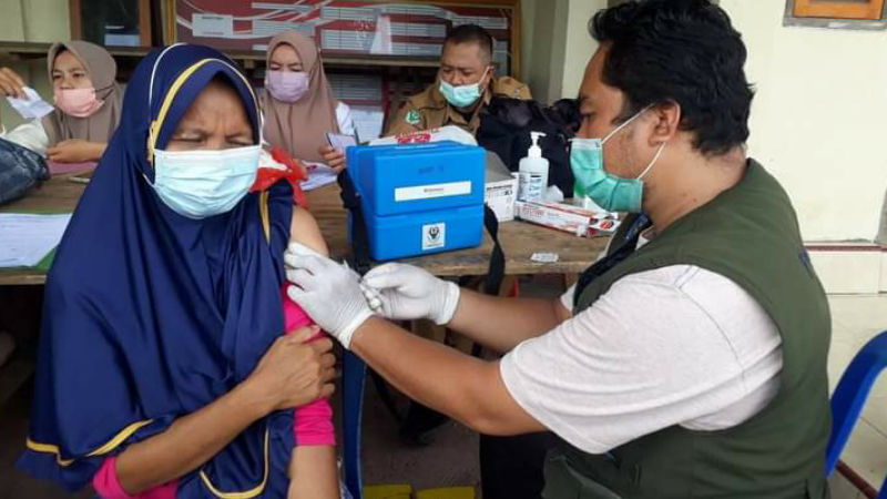 Capaian Vaksinasi di Wilayah Kerja PKM Ollot Terendah di Bolmut