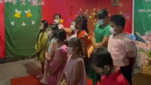 Gema Natal di Sulut, ASM GMIM Torsina Tumumpa Beri Contoh Wajib Pakai Masker