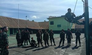 Calon Menwa Polnustar Angkatan XII Ikuti Pelatihan Mountaineering