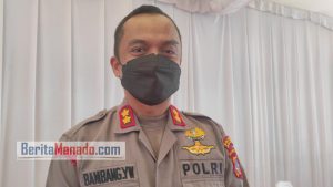 Polres Minut Kawal Vaksinasi Covid-19, Bantu Ingatkan Peserta Agar Jarak