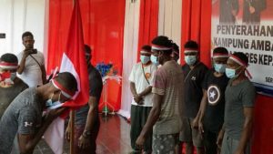 KKB Kampung Ambaidiru Papua Serahkan Diri Kepangkuan NKRI