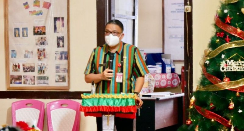 Diskominfo Minahasa Sambut Natal di Panti Asuhan Dorkas