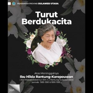 Hilda Rantung-Karepouwan Berpulang, Olly – Steven Sampaikan Dukacita