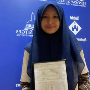 Laysa Latifah Raih Norma WIM Pertamanya