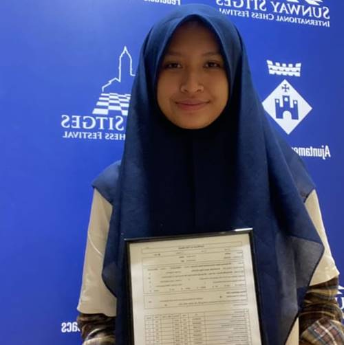 Laysa Latifah Raih Norma WIM Pertamanya