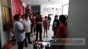 Antisipasi Varian Omicron, Wali Kota Bitung Cek Kesiapan Fasilitas Rumah Sakit